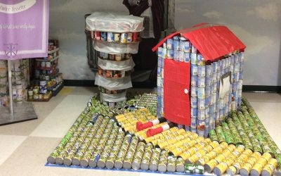 Bishop Carroll Collects 24,574 Cans for Our Daily Bread Food Pantry