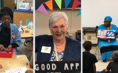 Foster Grandparents Receive Good Apple Awards