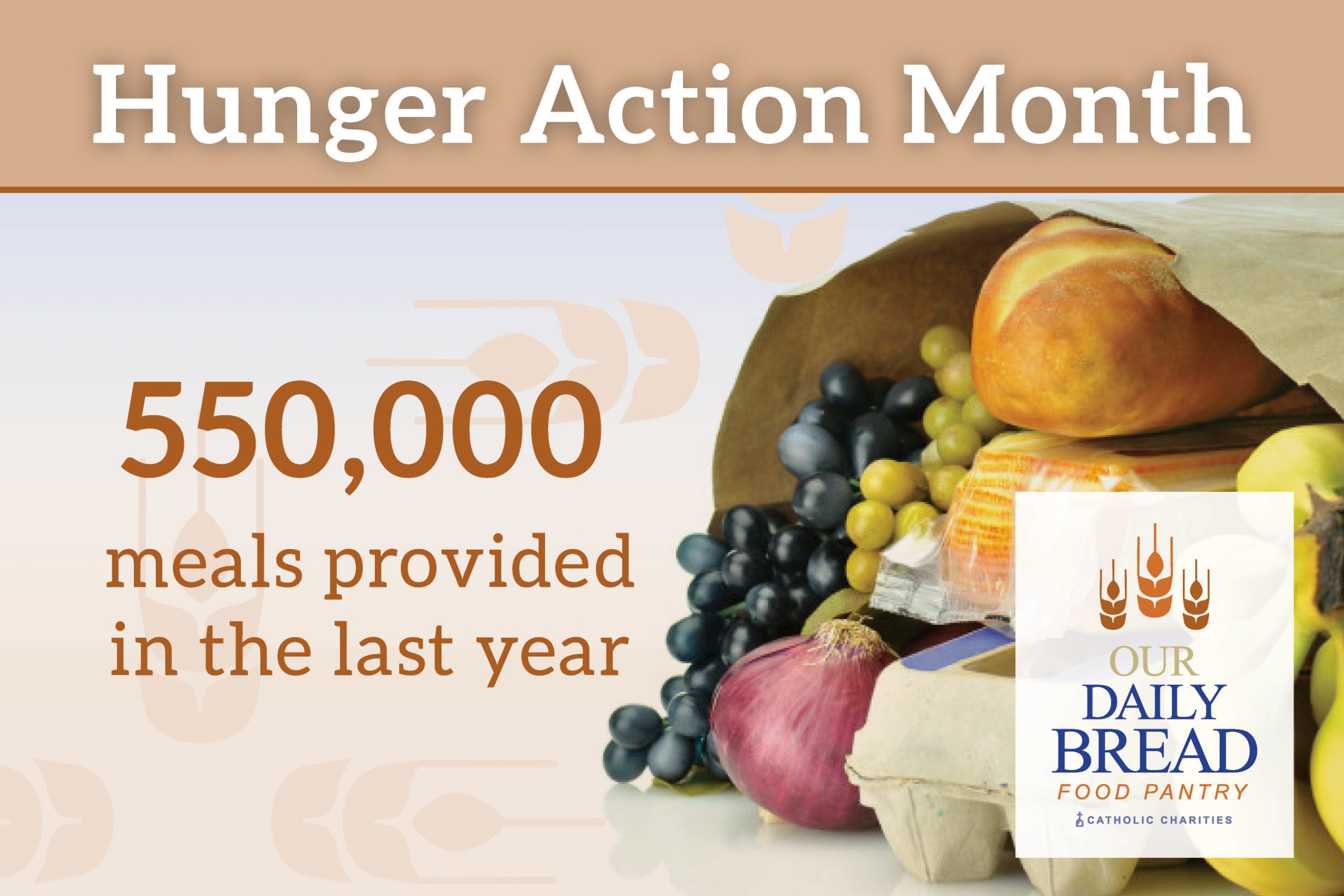 Hunger Action Month Catholic Charities