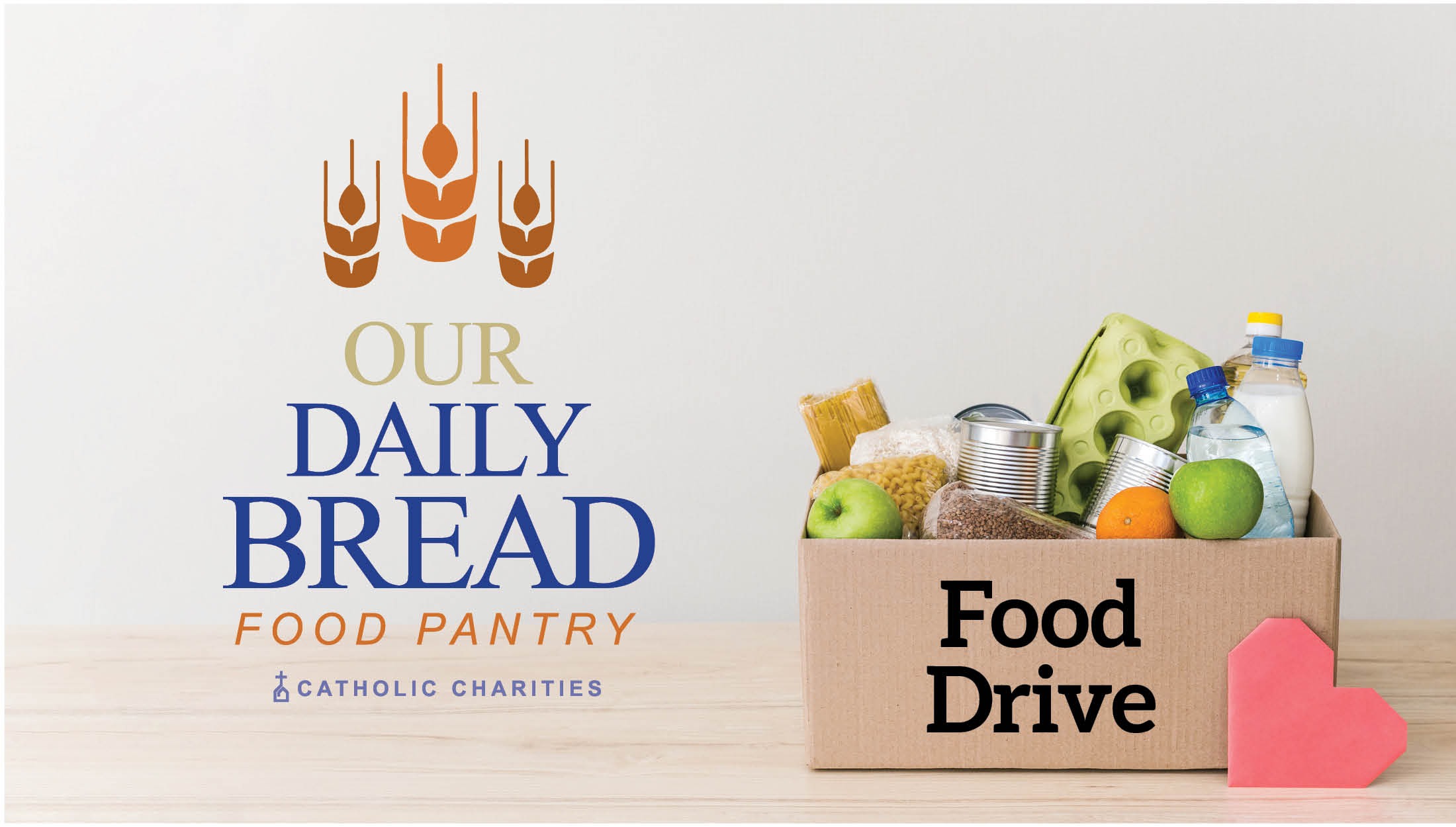 Food drive underway for Our Daily Bread Food Pantry Catholic